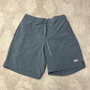 SAXX Shorts Sport 2 Life 2N1 Ballpark Pouch 7" Charcoal Grey Mens Size S